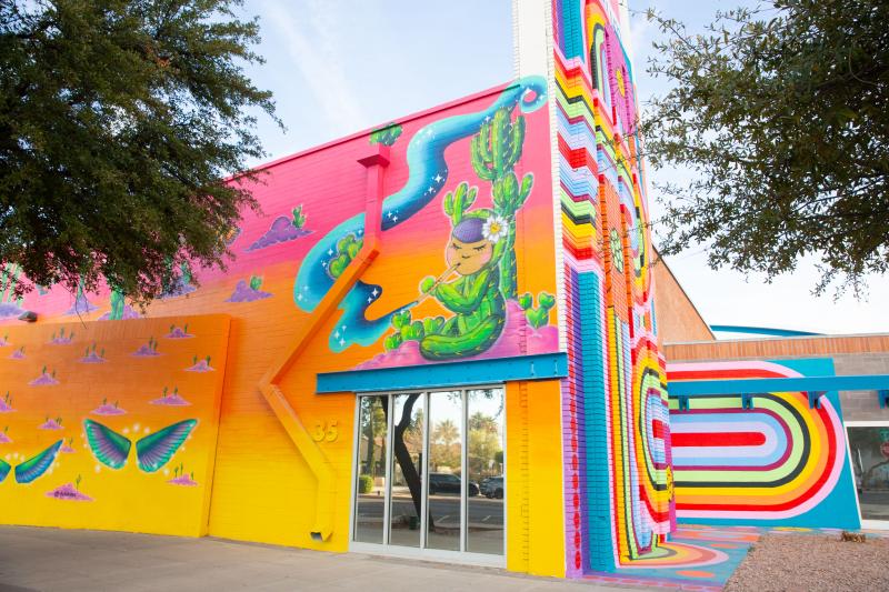 idea Museum exterior mural