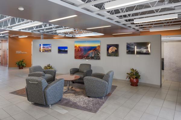 Falcon Field Terminal Lobby Seating Area_Kyle Zirkus Photography 2016